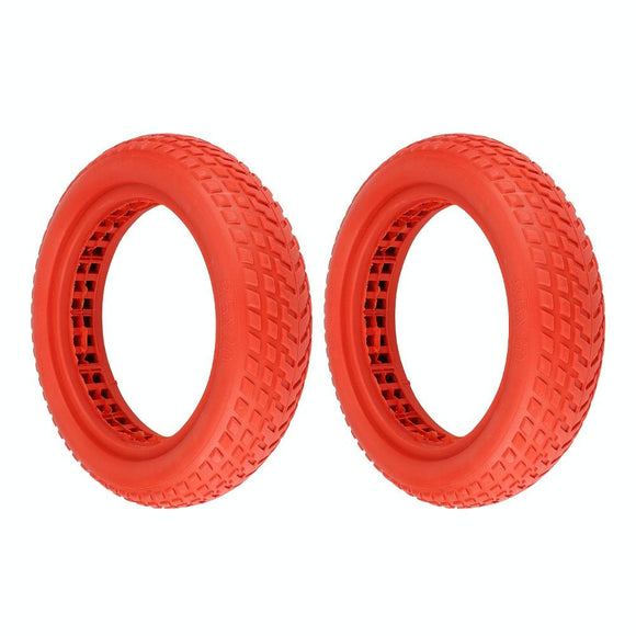 Red 8.5 Semi-Solid Honeycomb Tire For Xiaomi M365 Scooter-1915196861824765953