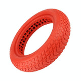 Red 8.5 Semi-Solid Honeycomb Tire For Xiaomi M365 Scooter-1915196861824765956