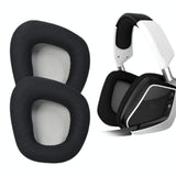 Black Lamb Leather Earpads For Corsair Void Pro Elite - Set Of 2-1915197266432495620