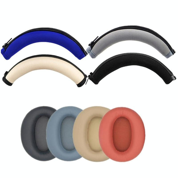 2-Pack Headset Earmuff Covers For Edifier W820Nb - Gray Headband-1915197447416713217