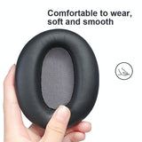 2-Pack Headset Earmuff Covers For Edifier W820Nb - Gray Headband-1915197447416713219