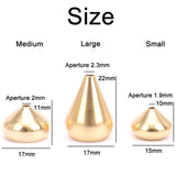Small Drop-Shaped Incense Burner Bracket - Set Of 10-1915198349561171970