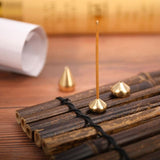 Small Drop-Shaped Incense Burner Bracket - Set Of 10-1915198349561171972