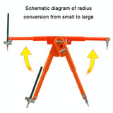 Metal Compass For Woodworking Decor Drawing-1915198283836428291