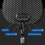 Full Screen Beauty Light - Single Light & Stand For S20 Selfies-1915198086288904196