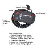 Electric Bike Display & Controller Set For S810H Scooter-1915198127145619461