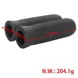 Silicone Handbar Cover For Ninebot Es Scooters - Gray Pair-1915198266878857218