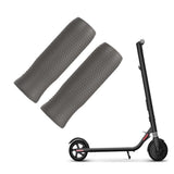 Silicone Handbar Cover For Ninebot Es Scooters - Gray Pair-1915198266878857216