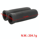 Silicone Handbar Cover For Ninebot Es Scooters - Black Pair-1915198095356989442