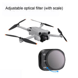 Adjustable Aluminum Alloy Filter For Dji Mini 3 Pro - Nd32-1915197618569482243