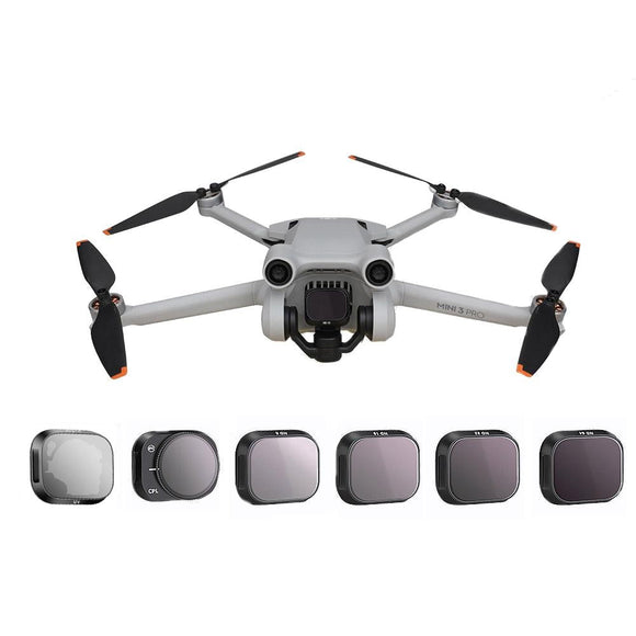 Adjustable Aluminum Filter Set For Dji Mini 3 Pro - 6 In 1-1915197262317883393