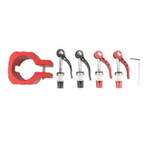 Red Folding Clamp With Pad For Electric Scooter-1915198142530326533