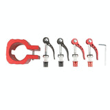 Foldable Clamp With Pad For Electric Scooter - Black-1915197829857546245