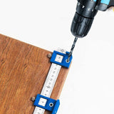 Blue Plastic Cabinet Door Punch Locator For Woodworking-1915197977337663491
