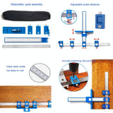 Blue Plastic Cabinet Door Punch Locator For Woodworking-1915197977337663492
