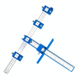 Blue Plastic Cabinet Door Punch Locator For Woodworking-1915197977337663488