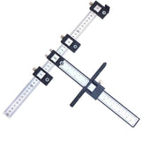Woodworking Punch Locator For Cabinet Doors - Black Plastic Handle-1915197813885636608