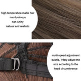Women Fluffy Tea Full Head Wig - Natural Look-1915196827330809858