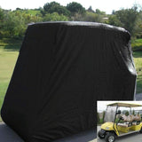 Waterproof Golf Cart Scooter Cover - 285X122X168Cm - Black-1915196650406678534