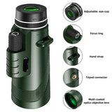 High Power Hd Monocular With Night Vision - 40X60-1922443459394932737