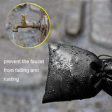 Outdoor Faucet Frost Protection Cover - Oxford Cloth Hook And Loop Fastener Black-1915196823031648261