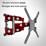 45-70 Inch Telescopic Swivel Tv Wall Mount Bracket-1915198145994821637