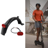 Xiaomi M365 Pro2 Electric Scooter Fender / Tail Light - Black-1915197147716915204
