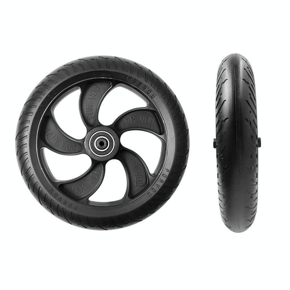 Kugoo S1 / S2 / S3 Front Wheel Accessory - 8 Inch Black-1915197137029828609
