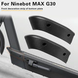 Front Side Cover For Ninebot Max G30 Scooter - Black-1915196862953033730