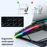 Usb Fan Cooler For Laptops - Touch Symphony Blue 5 Ports-1922443458346356742