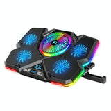 Usb Fan Cooler For Laptops - Touch Symphony Blue 5 Ports-1922443458346356736