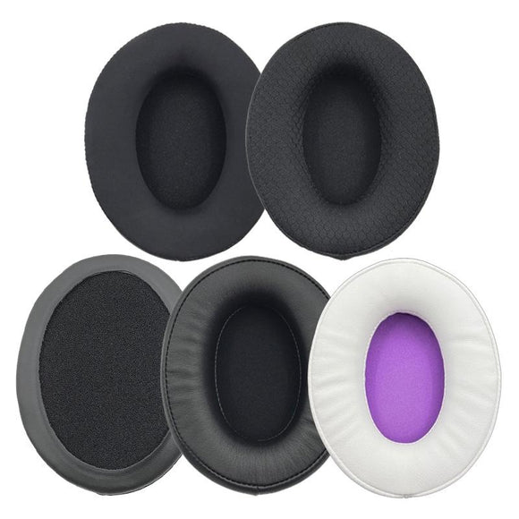 2-Pack Foam Headphone Earmuffs For Kingston Hyperx Cloud Mix / Flight S / Alpha - Lambskin-1915197643097772033