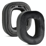 Pair Of Plush Earmuffs For Corsair Hs80 Rgb Headphones - Leather & Velvet-1915198089271054336