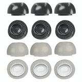 2-Pack Memory Foam Ear Tips For Tws Airpods Pro - Black Large-1915198291813994497