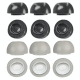 2-Pack Memory Foam Ear Caps For Tws Airpods Pro - Black Medium-1915198114483015681