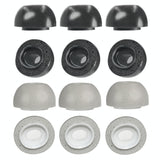 2-Pack Memory Foam Ear Caps For Tws Airpods Pro - Medium Gray-1915197625511055361