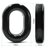 2-Pack Foam Headphone Covers For David Clark H10 - Black Gel-1915196849971662850