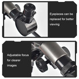 Science And Education Telescope - 20-40X Objective Lens - Ideal For Kids-1915196907014197252
