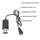 10-Pack Usb Charging Cable For Drone - 3.7V 350Mah Air-To-Air Plug No Protection-1915196866404945924