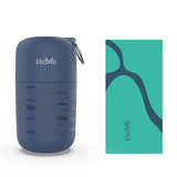 Large Double-Sided Fleece Bath Towel - Quick-Drying Navy-1915197262485655552