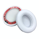 2-Pack Soft Leather Headphone Covers For Beats Studio 2 / 3 - White-1915198130593337350