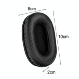 2-Pack Black Headset Earmuffs For Sony Mdr-7506 / V6 / 900St With Stitching-1915198122678685698