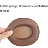 2-Pack Headset Earmuffs For Sony Mdr-7506 / V6 / 900St - Brown Stitching-1915197811440357379