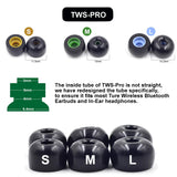 6-Pack Memory Foam Earplugs For Tws Headsets - Medium-1915198102734770180