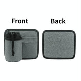 Portable Luggage Bag With Cup Holder - Gray-1915197145401659395