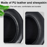 Breathable Foam Headphone Earmuffs For Sennheiser Momentum 3 - Black 2 Pcs-1915198285900025858