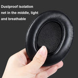 Breathable Foam Headphone Earmuffs For Sennheiser Momentum 3 - Black 2 Pcs-1915198285900025859