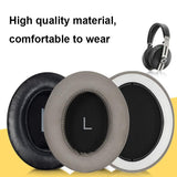 Breathable Foam Headphone Earmuffs For Sennheiser Momentum 3 - Black Lambskin 2 Pcs-1915198109546319873