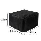 35X35X22Cm Durable Oxford Cloth Projection Dust Cover - Black-1915196957610086402