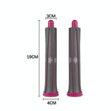 Long Barrel Pair & 2 Adapters For Dyson Hair Dryer - Curling Iron Accessories-1915197955539865601